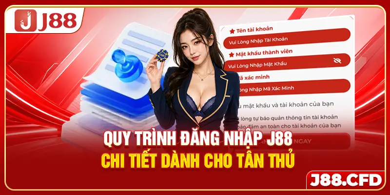 Quy trình đăng nhập J88 chi tiết dành cho tân thủ